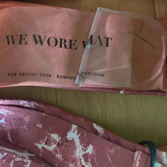 We Wore What Emily Bikini Bottom In Canyon Rose Size XL - Picture 7 of 7